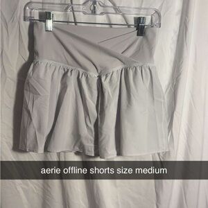 Aerie Light Gray Women's Skort